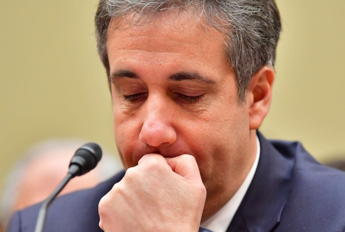 Cohen michael trump lawyer prison attorney sentenced ex years john judge full getty federal york gauger court former gets saying