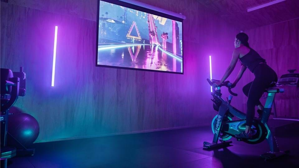 Tech hi fitness gym future inside
