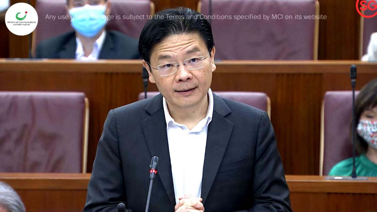 Lawrence wong in his own words