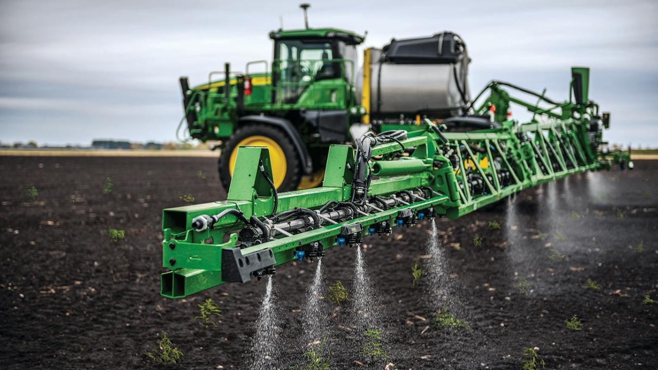 New crop spraying technologies are more efficient than ever