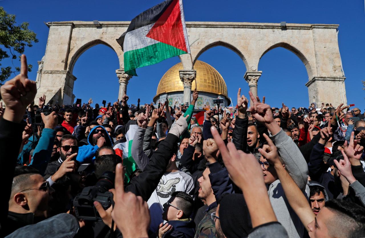 A un vote on palestine underlines americas weakening clout