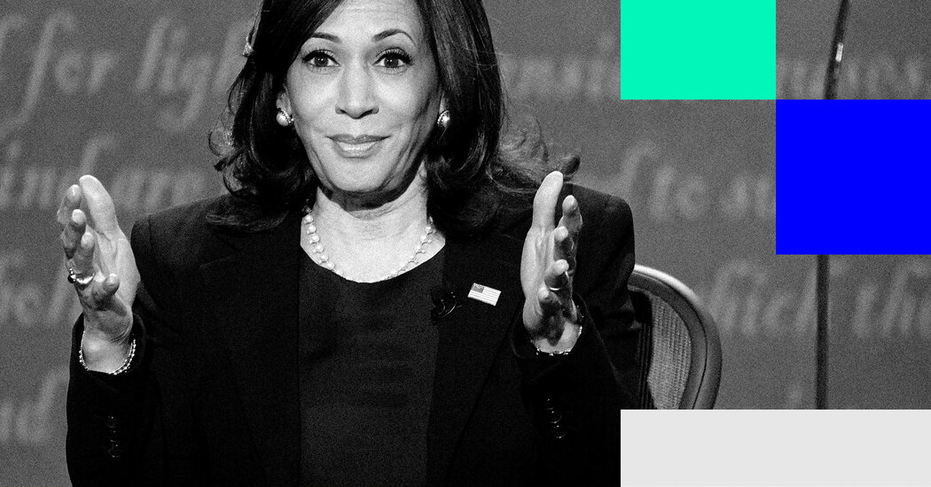 Kamala harris jostles for the top job