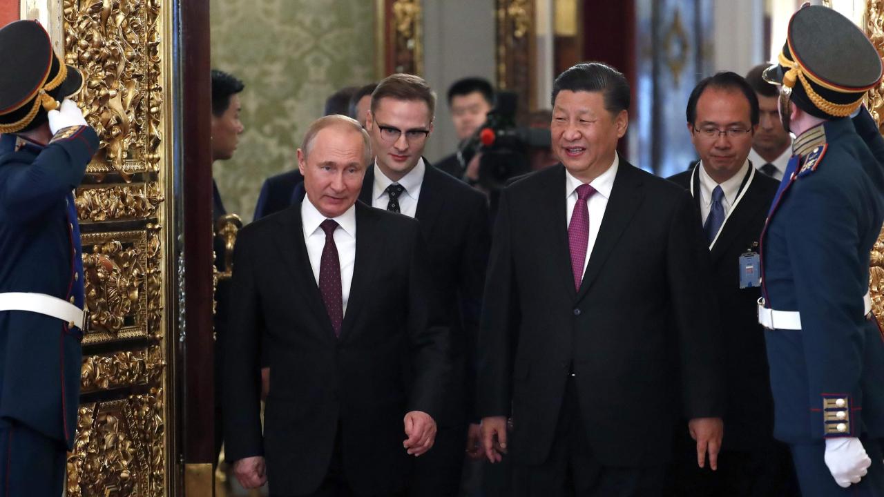 China uses russia as a wrecking ball