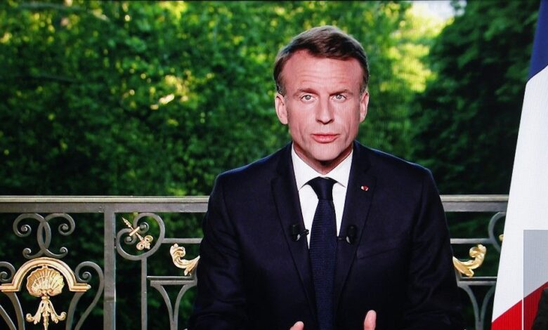 Frances hard right eu result pushes macron to a snap election