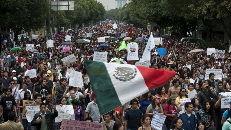 Criminal gangs are showing their muscle as mexicos elections loom