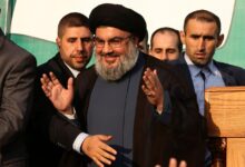 Hezbollah nasrallah leader hassan palestine sheikh israel improved intelligence occupied malla hussein ap enter file will