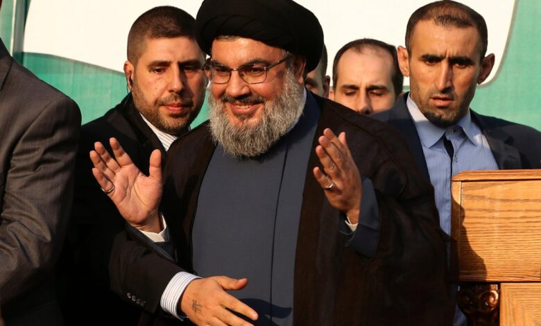 Hezbollah nasrallah leader hassan palestine sheikh israel improved intelligence occupied malla hussein ap enter file will