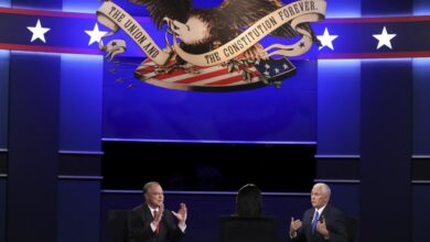 The vice presidential debate was surprisingly cordial