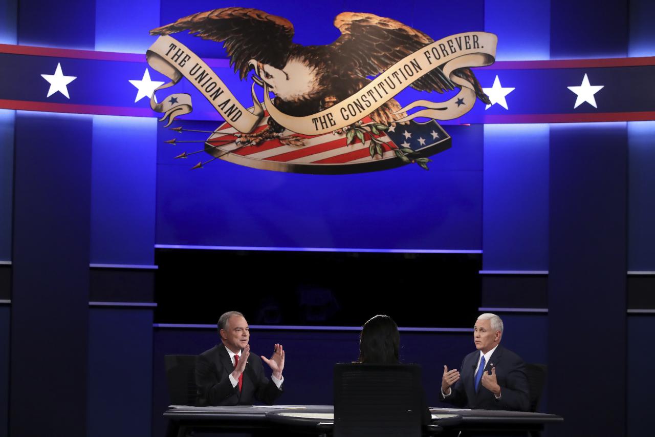 The vice presidential debate was surprisingly cordial