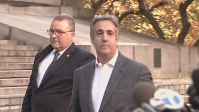 Michael cohen takes the stand in trumps trial