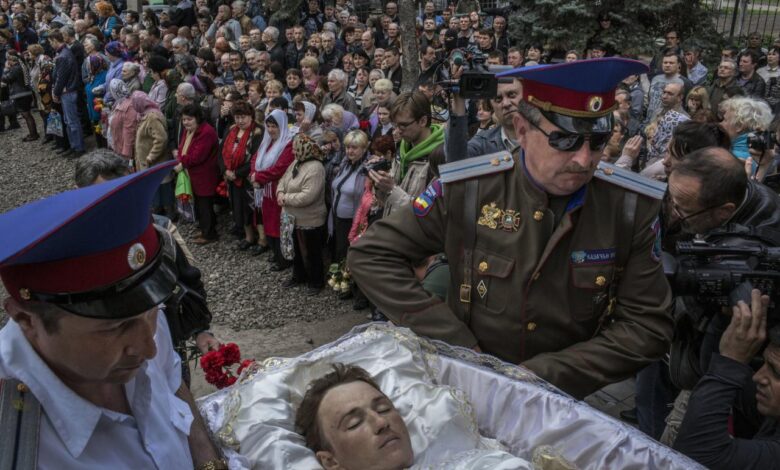 How many russian soldiers have been killed in ukraine