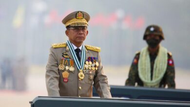 Myanmars junta chief finally goes to china