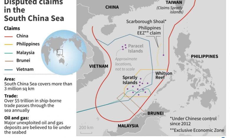 Long simmering tensions in the south china sea are nearing a boil