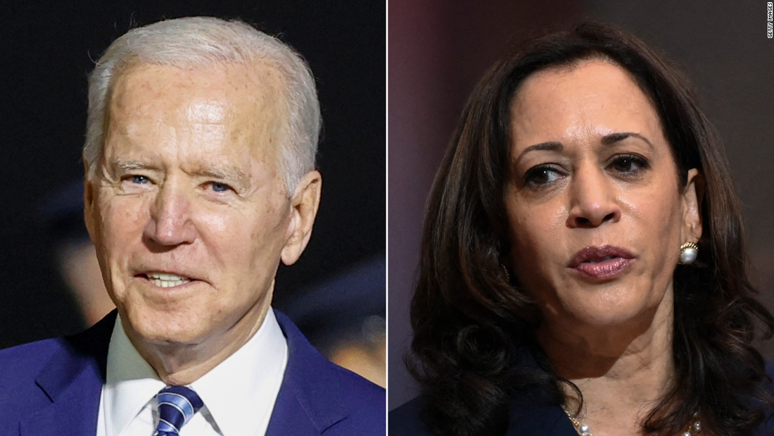 Bidens symbolic handover to harris