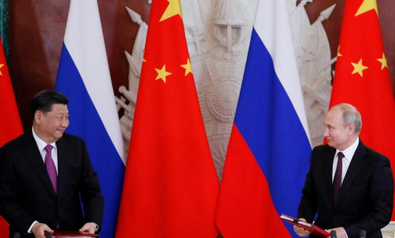 China uses russia as a wrecking ball