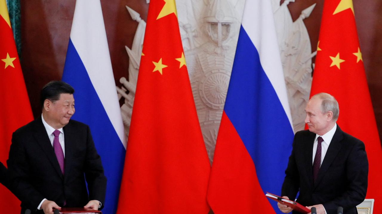 China uses russia as a wrecking ball