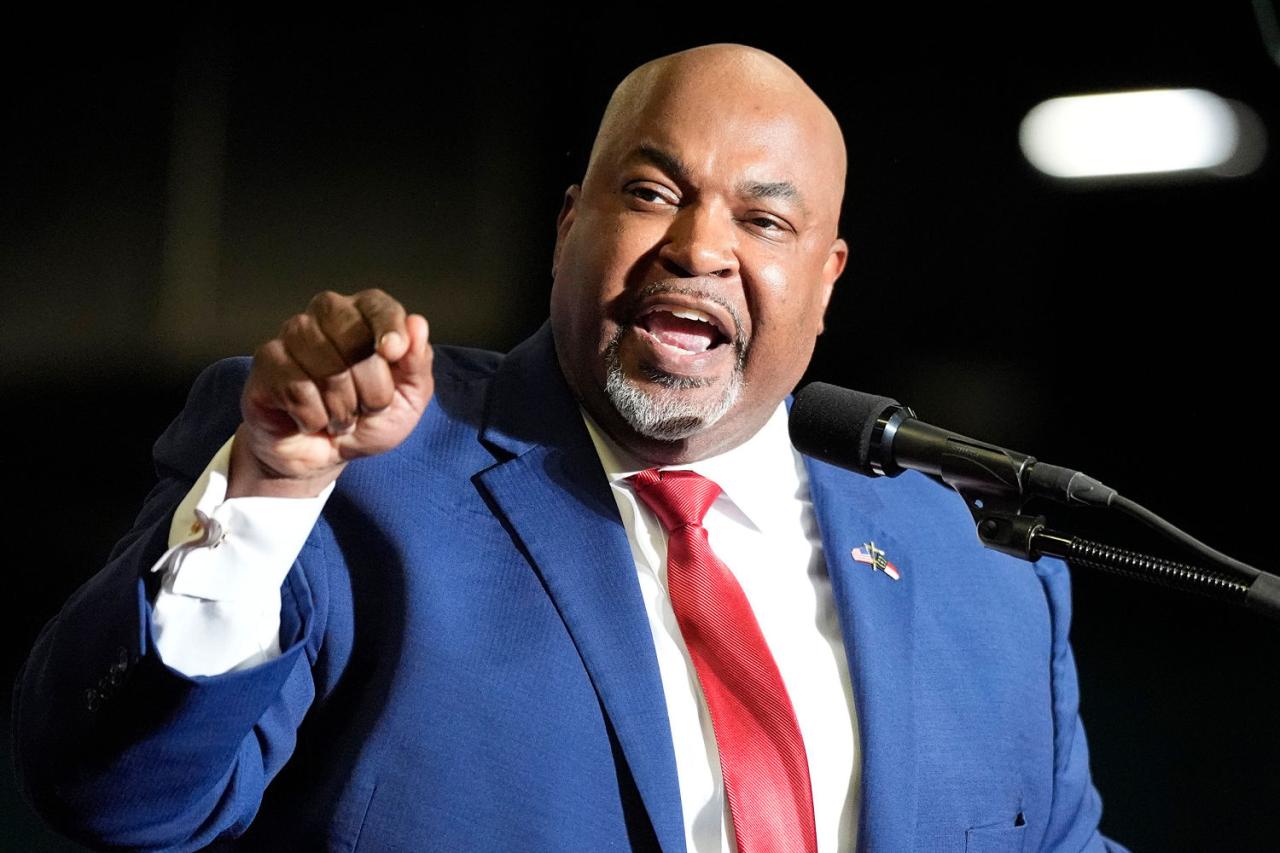 Mark robinson has hijacked his own campaign in north carolina