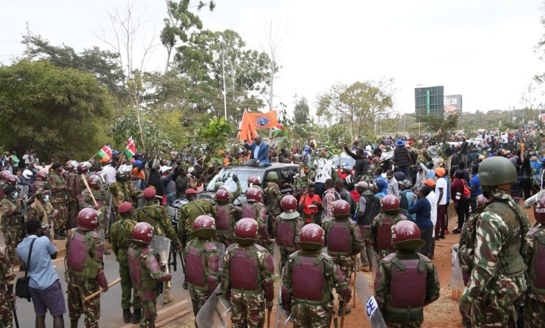 A new breed of protest has left kenyas president tottering