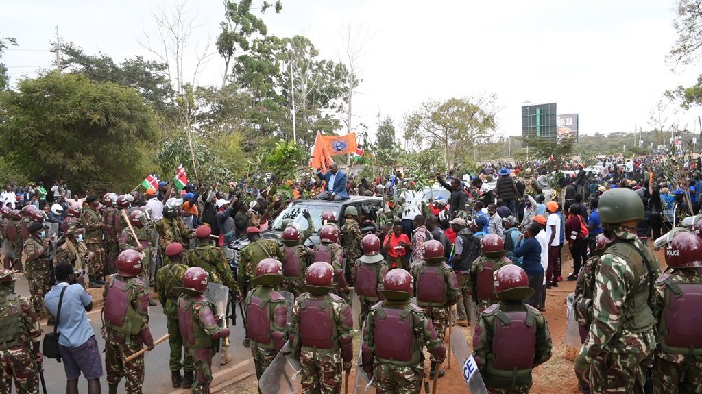 A new breed of protest has left kenyas president tottering