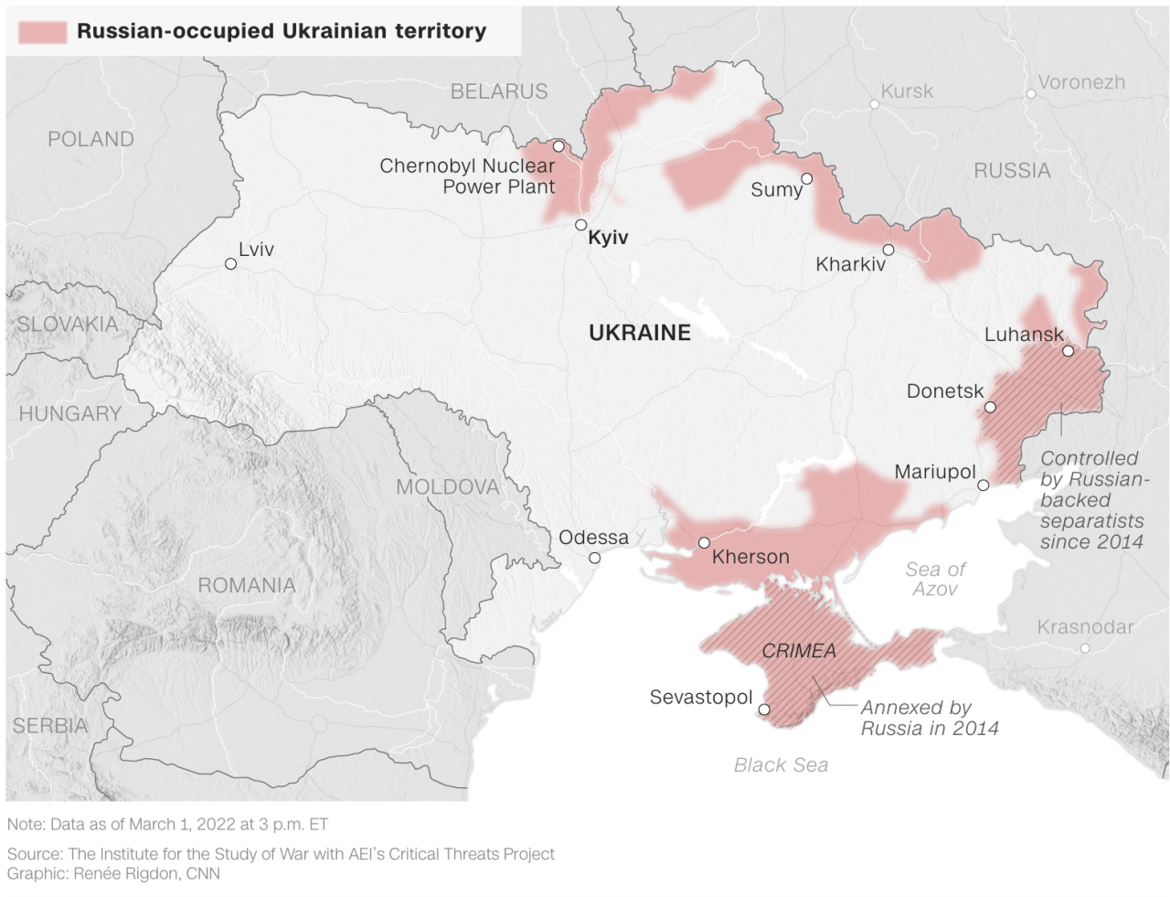 Russia continues to advance in eastern ukraine