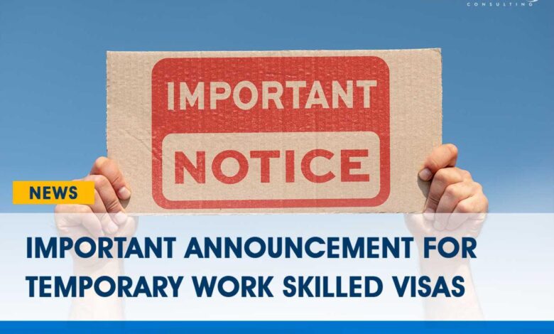 A short term work visa shows the benefits of immigration