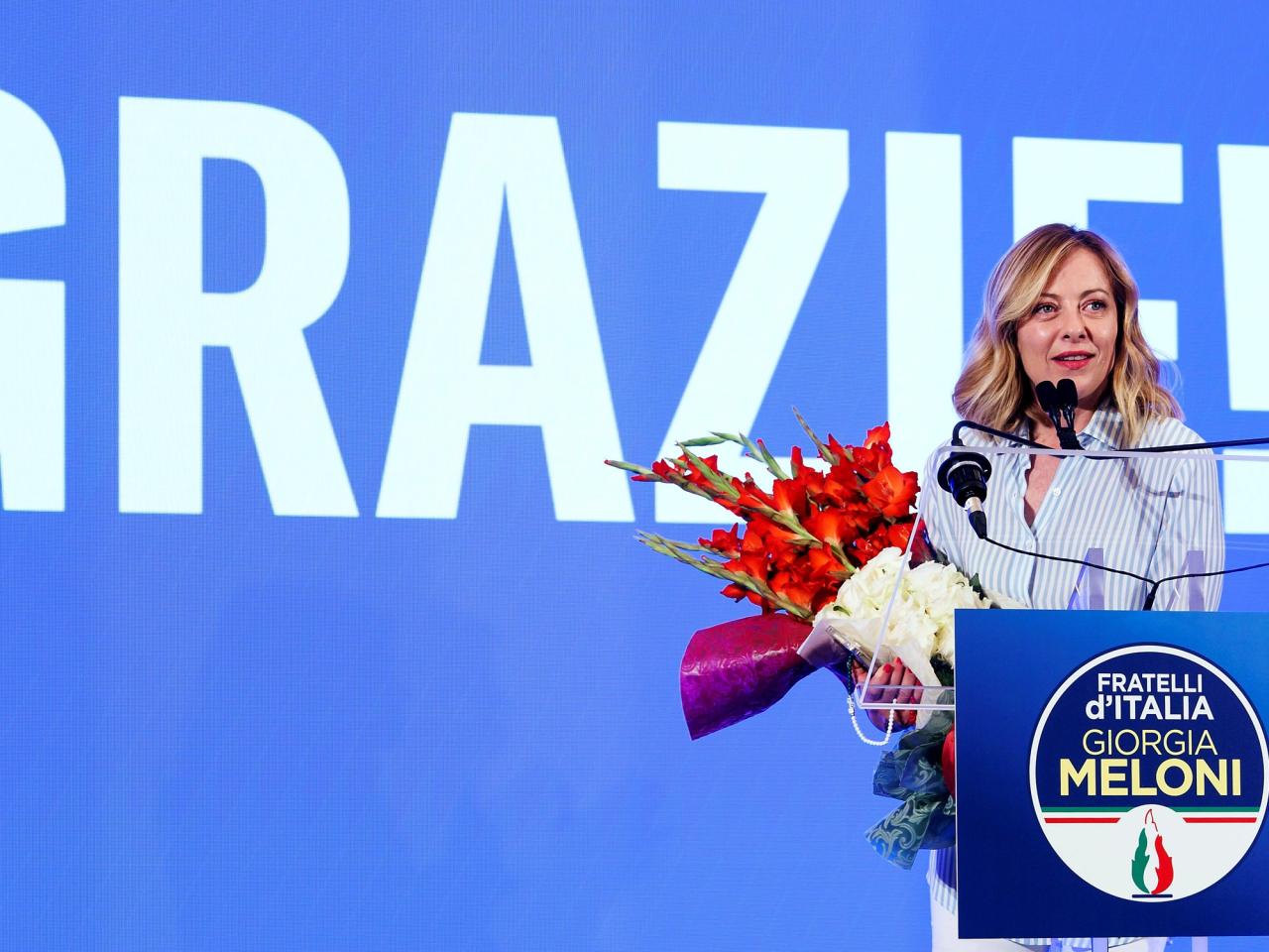 As the euro elections loom giorgia meloni guards her right flank