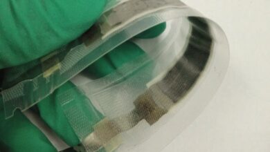 New batteries are stretchable enough to wear against the skin