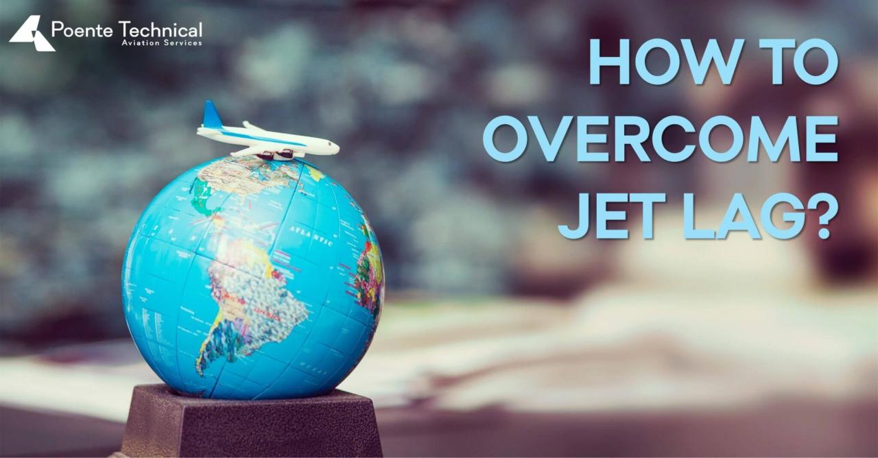 How to beat jet lag