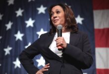 With cash and backing kamala harris sails towards nomination