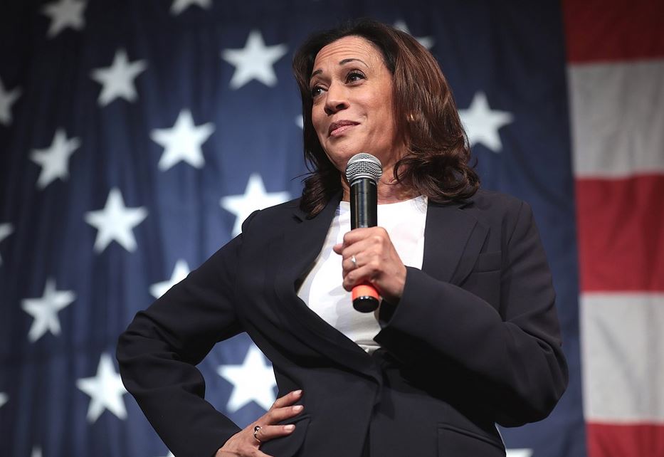 With cash and backing kamala harris sails towards nomination