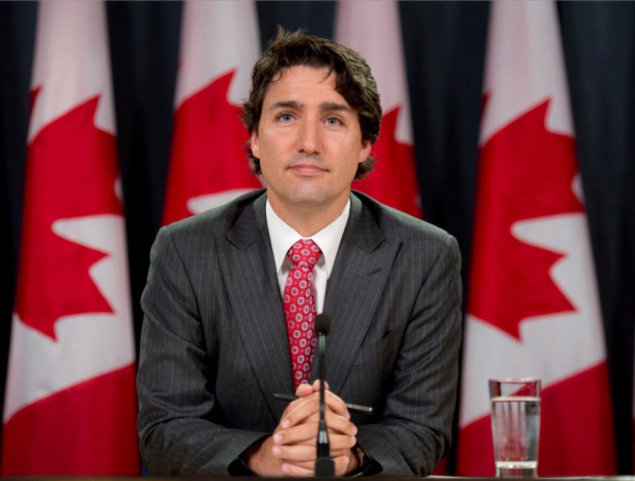 Justin trudeau is paying for solar panels in the cold dark arctic