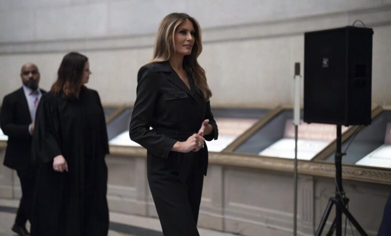 Melania trump donald president