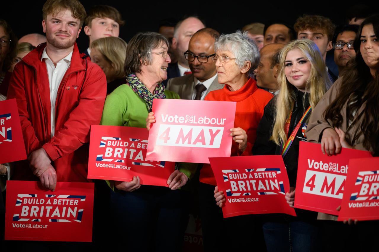 Labour is on course for a huge victory in the british election