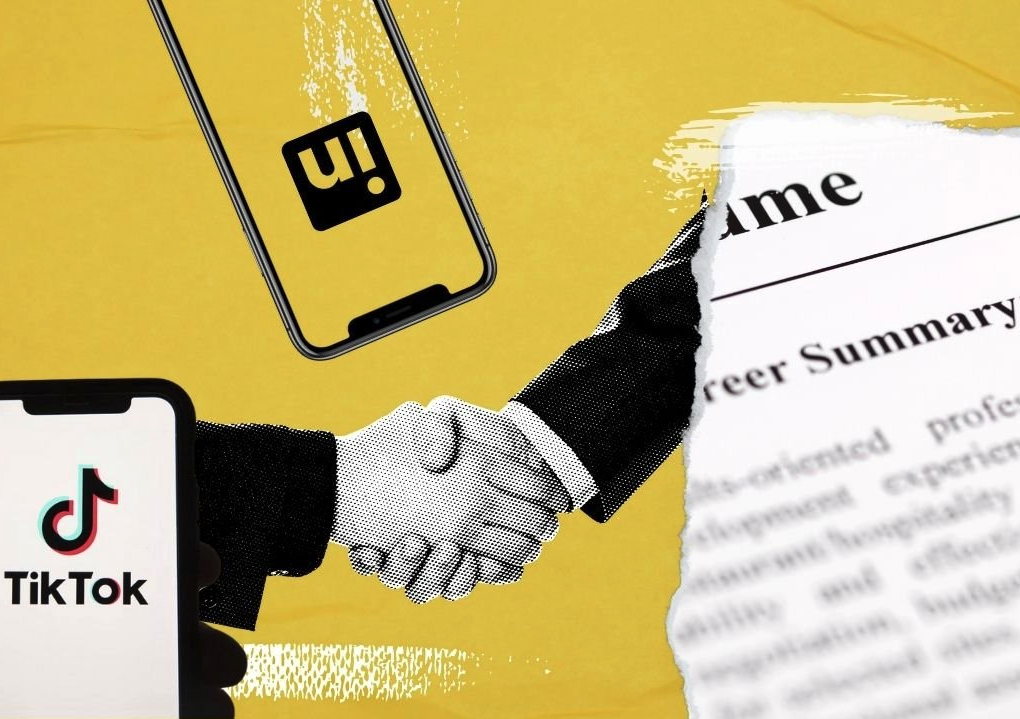 For gen z job seekers tiktok is the new linkedin