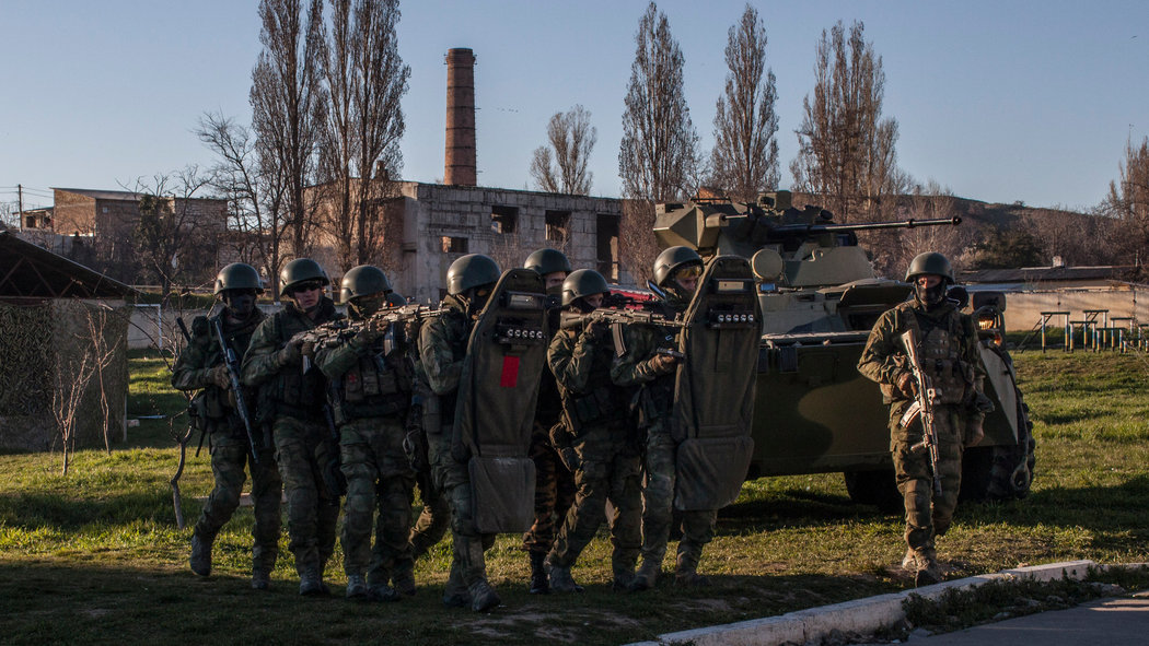 In crimea ukraine is beating russia