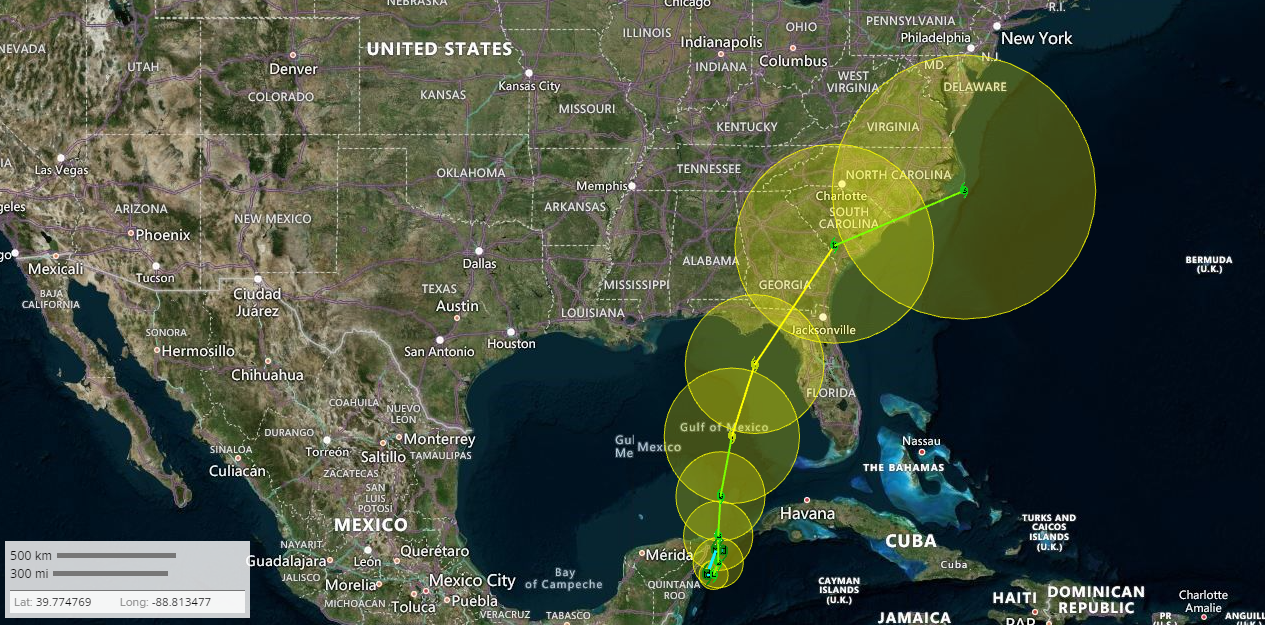 Hurricane milton barrels down on florida