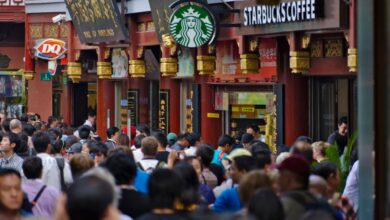 China is now the world leader in coffee shops