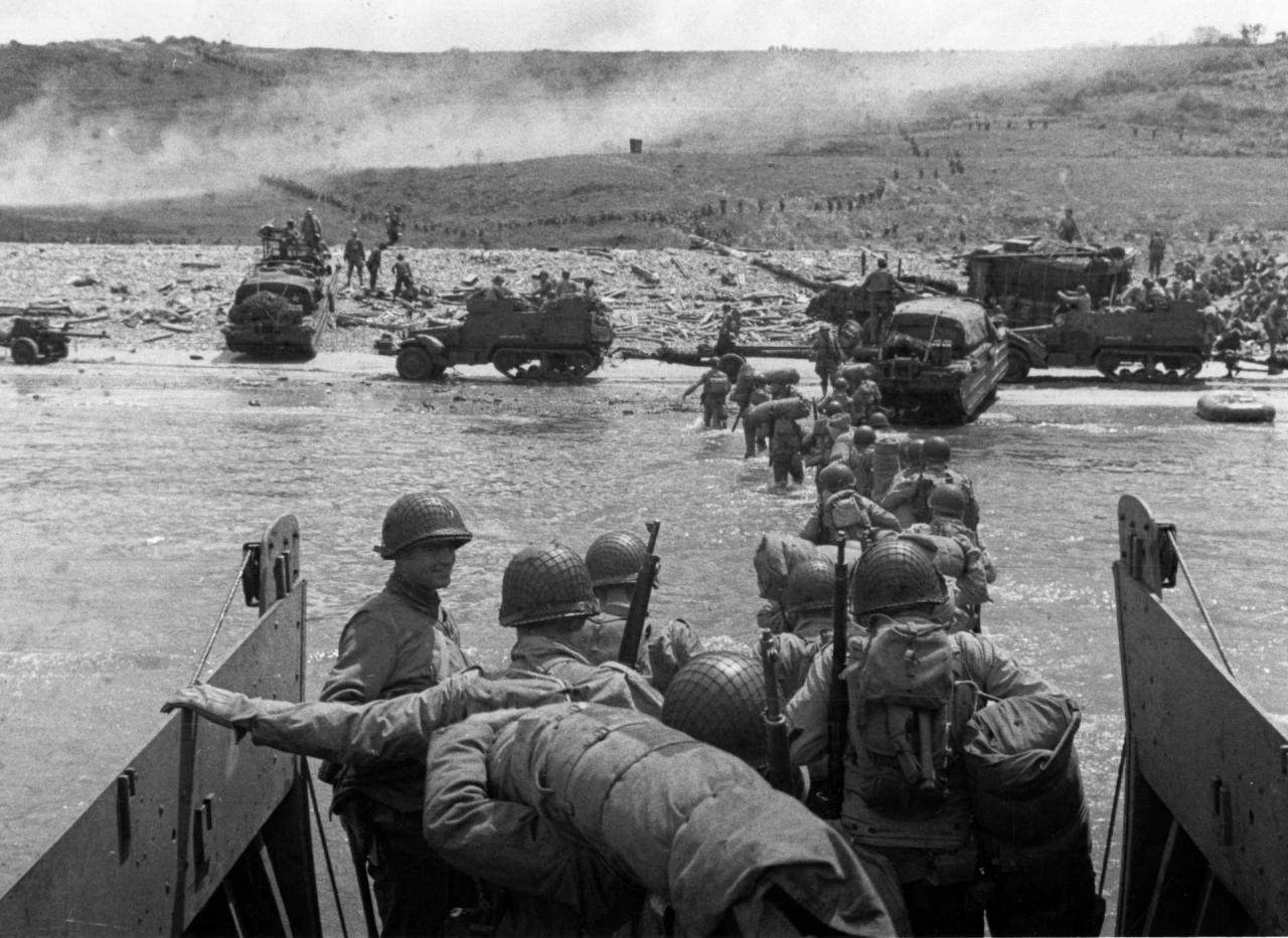 Day dragged being normandy ago years invasion exhausted 1944 war pa