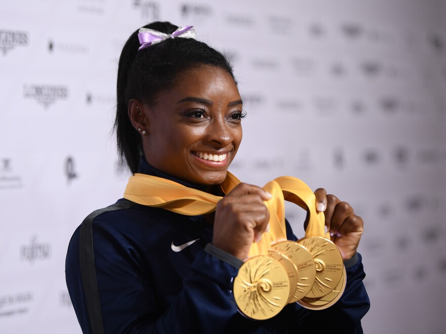 Simone biles is the most decorated gymnast in history