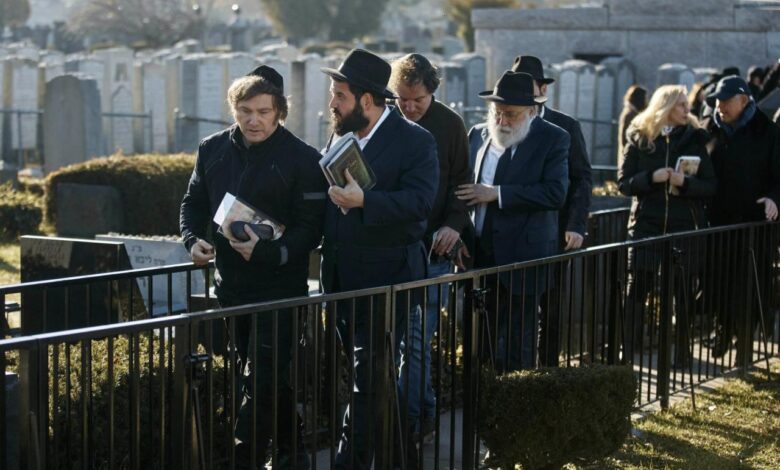 In catholic argentina javier milei embraces judaism