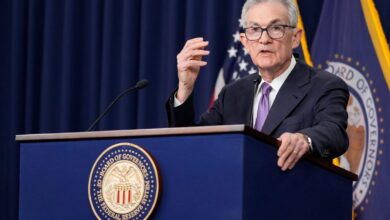 Fed pivot could powell chairman uncertainties increased risks amid looming tricky signal unchanged officials wednesday nyt