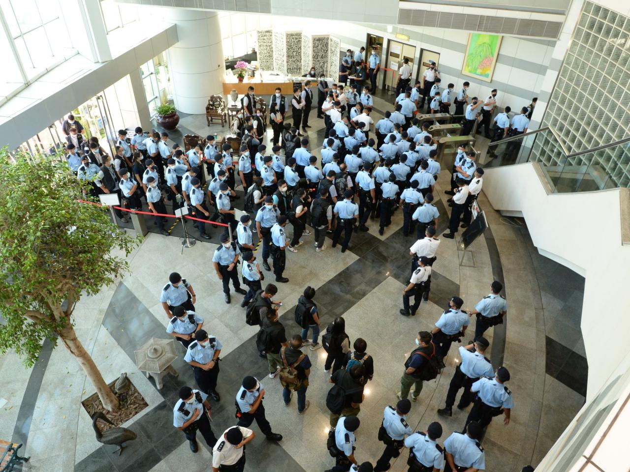 The noose around the press in hong kong tightens