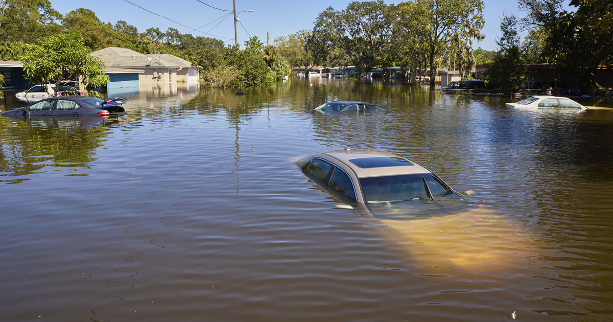 Hurricane milton inundates florida