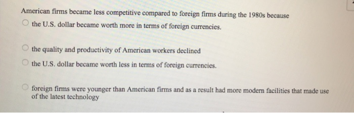 European firms are smaller and less profitable than american ones