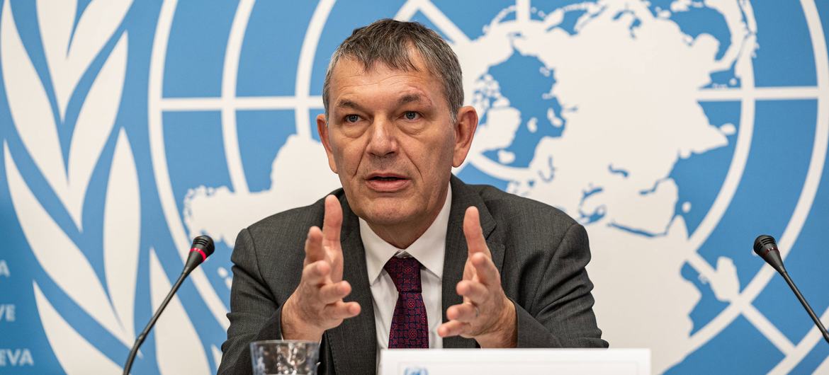 Philippe lazzarini says the blows to humanitarian law in gaza harm us all