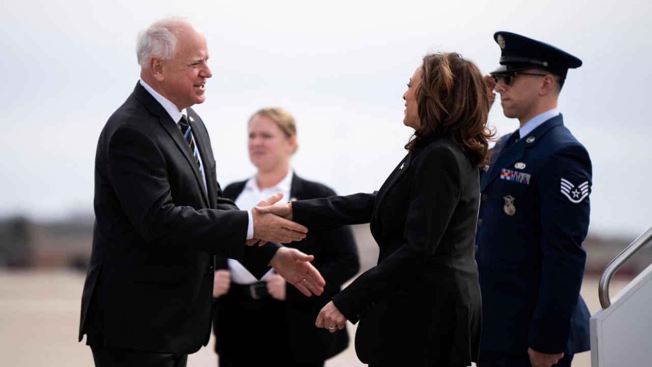 What to make of tim walz kamala harriss vice presidential pick