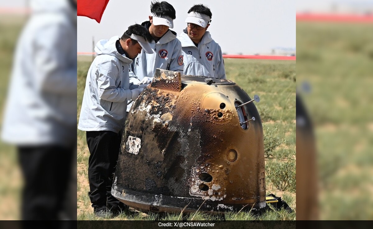 Chinas probe returns from the far side of the moon