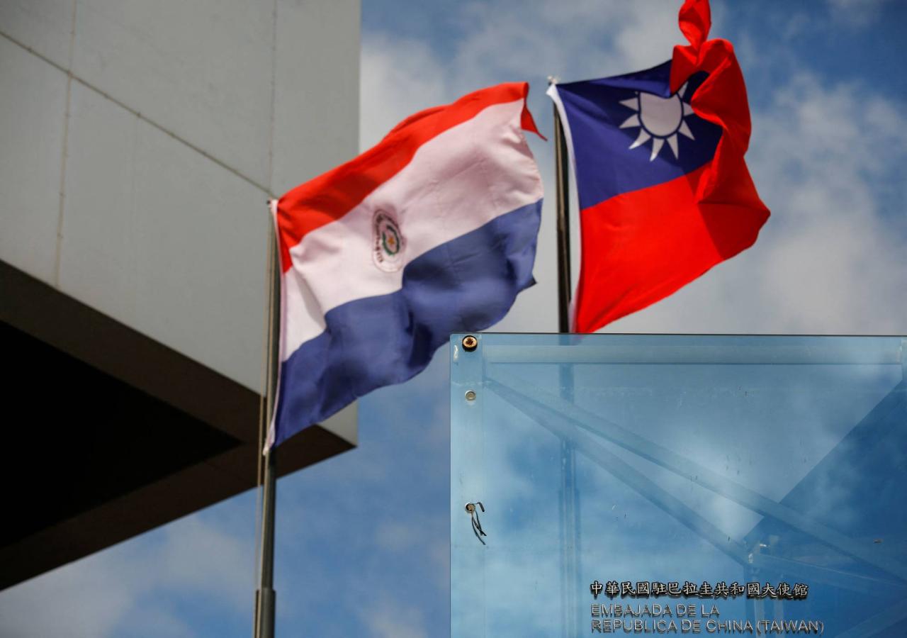 Paraguay and taiwan strengthen their embrace for now