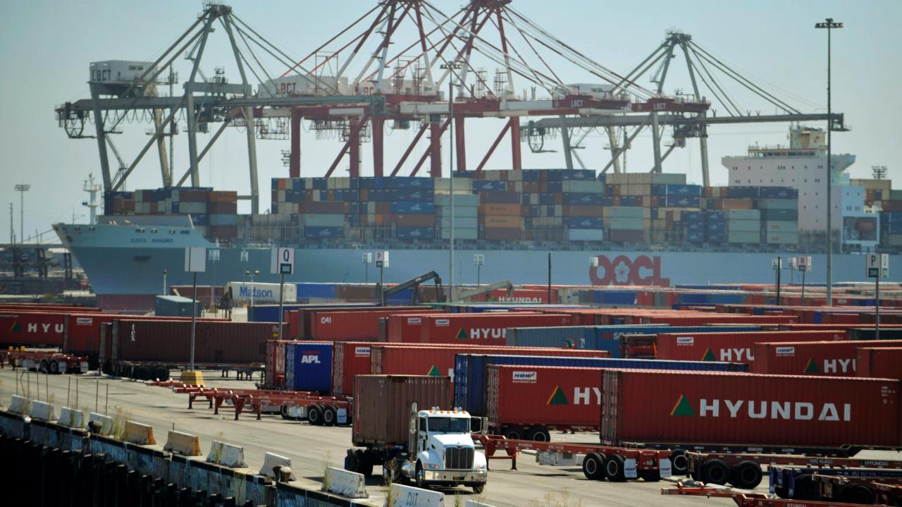 A threatened ports strike is already having an impact in america