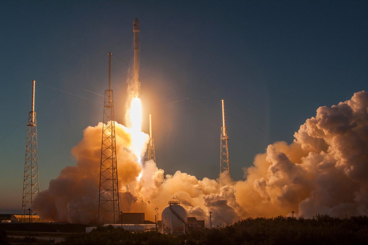 A flawless spacex launch marks the start of a new economics of space